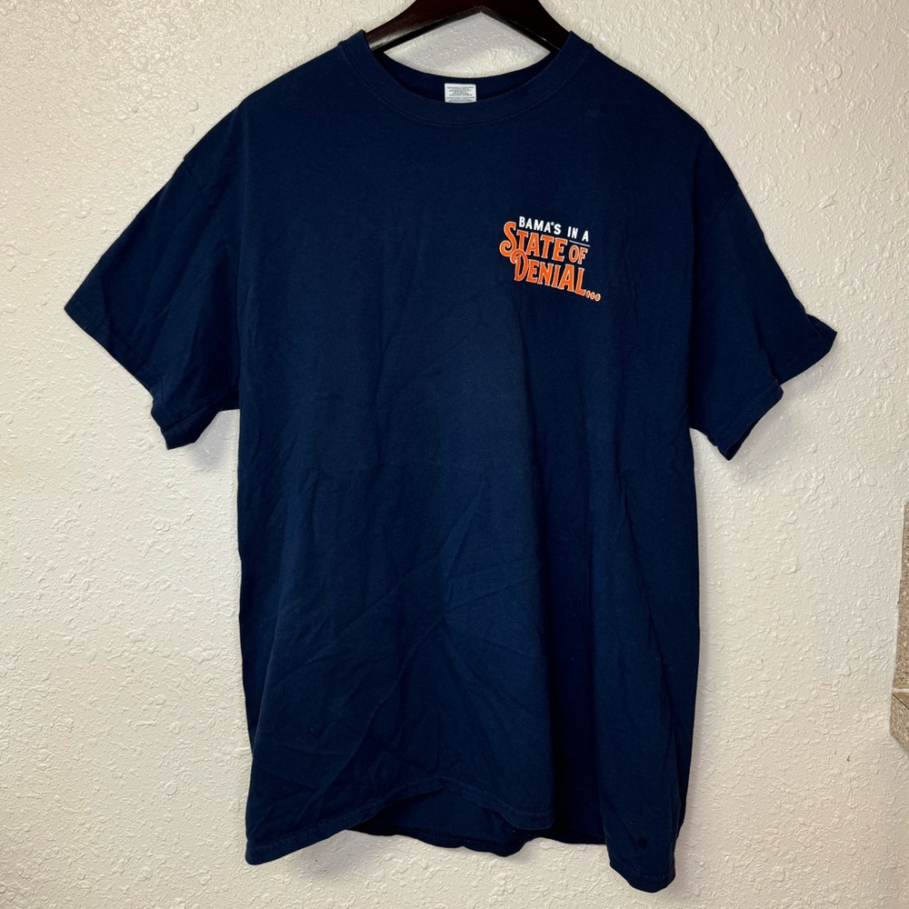 Iron Bowl 2017 Alabama Auburn Jordan Hare Stadium Fanatics Mens T-Shirt Size L